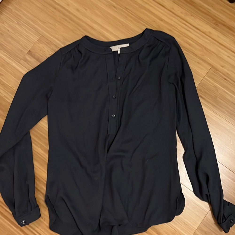 Loft blouse top XS